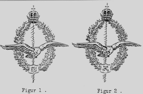 Figure 2 shows the originally intended design for the model 1917 badge