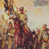 Oberst von Brosch leads the 2nd Kaiserjäger at Hujcze