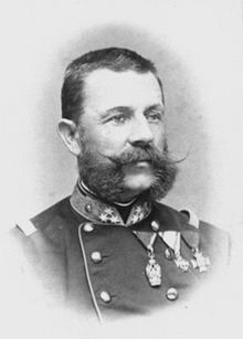 Oberst Heinrich von Giesl as the commander of the Wiener Militr-Polizei-Korps